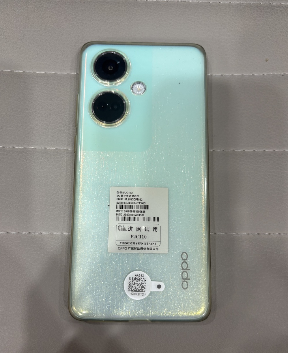 OPPO K11 8GB + 256GB支持面议，诚心出售